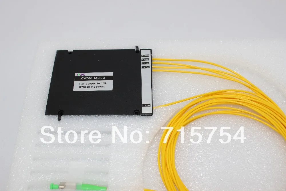 Single Fiber , 4Channel CWDM Mux/Demux fiber optical modules,Low insertion Loss, with ABS box, 1470nm~1610nm
Single Fiber , 4Channel CWDM Mux/Demux fiber optical modules,Low insertion Loss, with ABS box, 1470nm~1610nm