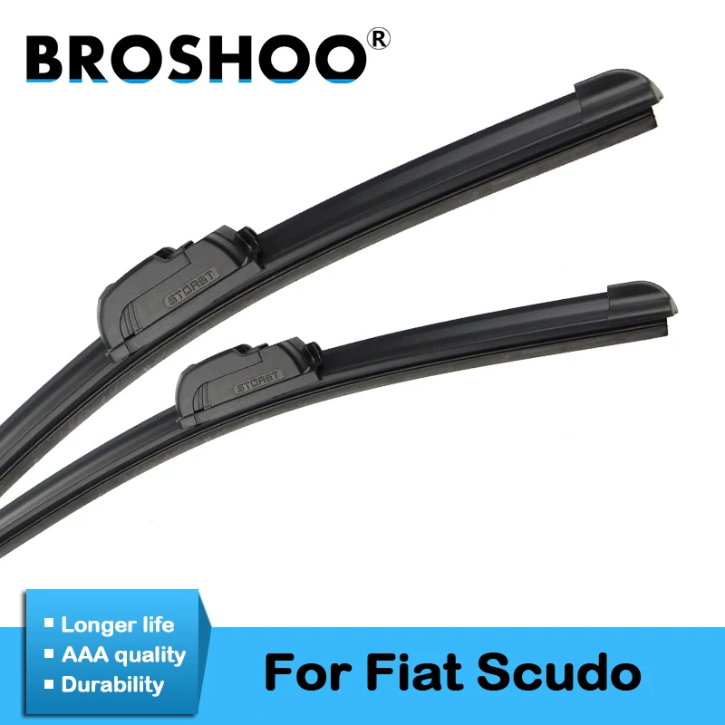 BROSHOO Car Clean The Windshield Wiper Blade Natural Rubber For Fiat Scudo Fit Hook Arm From 1995 To 2013 Auto Accessories
BROSHOO Car Clean The Windshield Wiper Blade Natural Rubber For Fiat Scudo Fit Hook Arm From 1995 To 2013 Auto Accessories