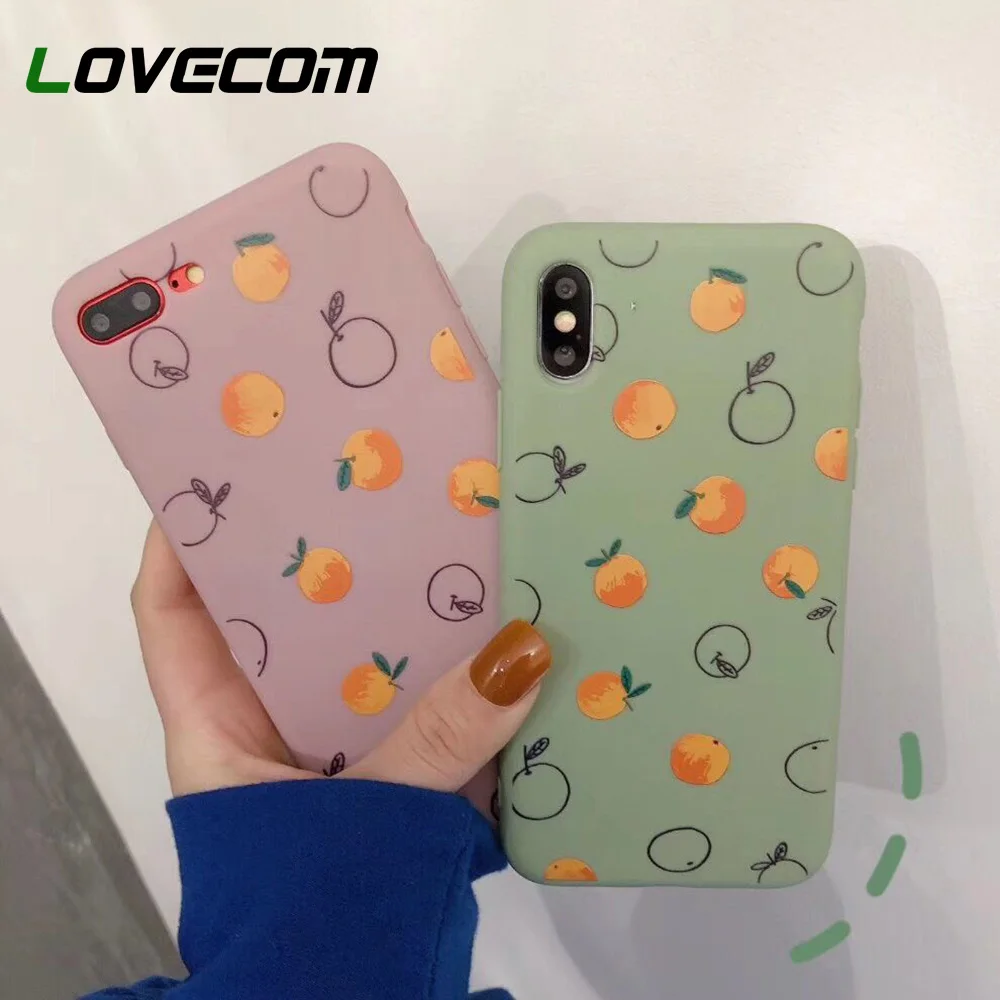 LOVECOM Cute Watercolor Fruit Orange Soft Phone Case For iphone XS Max XR X 6 7 8 Plus Vintage Candy Silicone Shockproof Case
LOVECOM Cute Watercolor Fruit Orange Soft Phone Case For iphone XS Max XR X 6 7 8 Plus Vintage Candy Silicone Shockproof Case