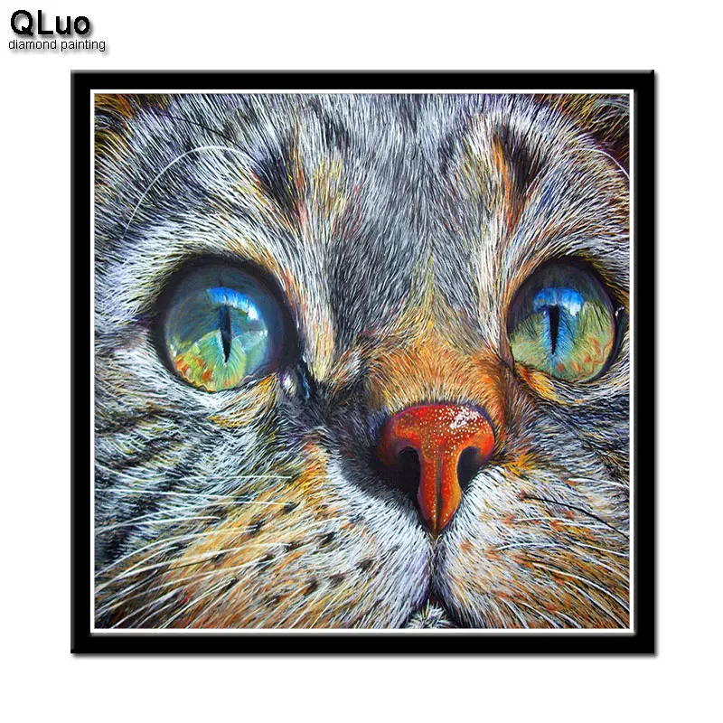QLuo New Arrivals Mosaic Diamond Embroidery Cat Diy 5d diamond painting Full drill Round Cartoon Handmade Paint With Diamond git
QLuo New Arrivals Mosaic Diamond Embroidery Cat Diy 5d diamond painting Full drill Round Cartoon Handmade Paint With Diamond git
