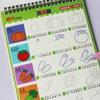 2 Books Children Kids Simple Strokes Line Drawing 3D groove Repeat Practice Drawing Art Tool calligraphy Copybook for kids adult
2 Books Children Kids Simple Strokes Line Drawing 3D groove Repeat Practice Drawing Art Tool calligraphy Copybook for kids adult