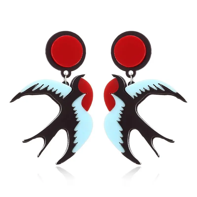 New design of cute acrylic parrot earrings for punk unisex hip hop animal parrot bird earrings fashion jewelry ear
New design of cute acrylic parrot earrings for punk unisex hip hop animal parrot bird earrings fashion jewelry ear