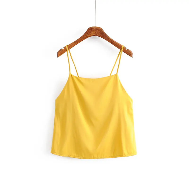 2019 new Women fashion solid color casual sling tee shirt ladies summer basic camis tank femme sexy simply sling tops LS3531
2019 new Women fashion solid color casual sling tee shirt ladies summer basic camis tank femme sexy simply sling tops LS3531