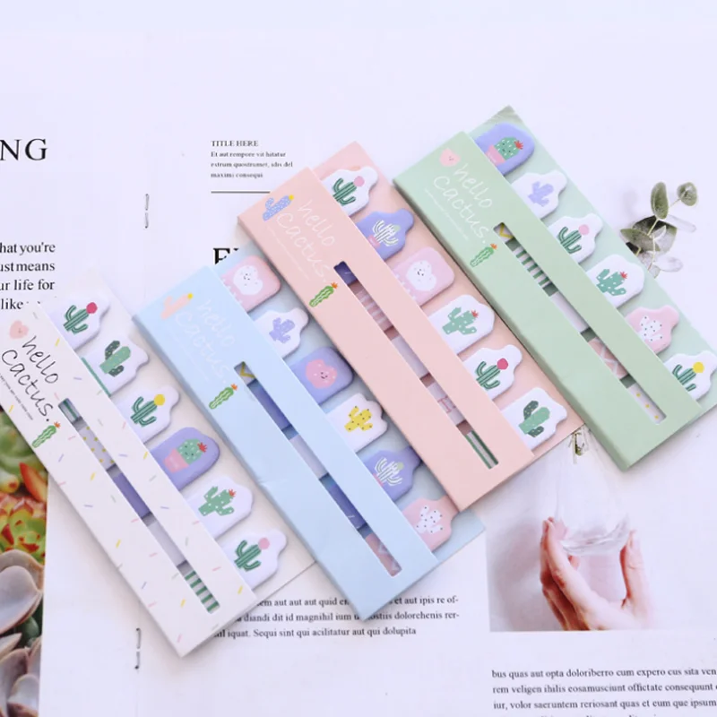 1 Pcs Cartoon Sunshine Cactus Self Adhesive N Times Memo Pads Sticky Notes Bookmark Stationery School Office Supply
1 Pcs Cartoon Sunshine Cactus Self Adhesive N Times Memo Pads Sticky Notes Bookmark Stationery School Office Supply