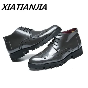 Men Shoes Fashion Sneakers High Help Leather Shoes Men Mens Dress Wedding Light Non-slip Zapatos De Hombre Chaussure Homme
Men Shoes Fashion Sneakers High Help Leather Shoes Men Mens Dress Wedding Light Non-slip Zapatos De Hombre Chaussure Homme