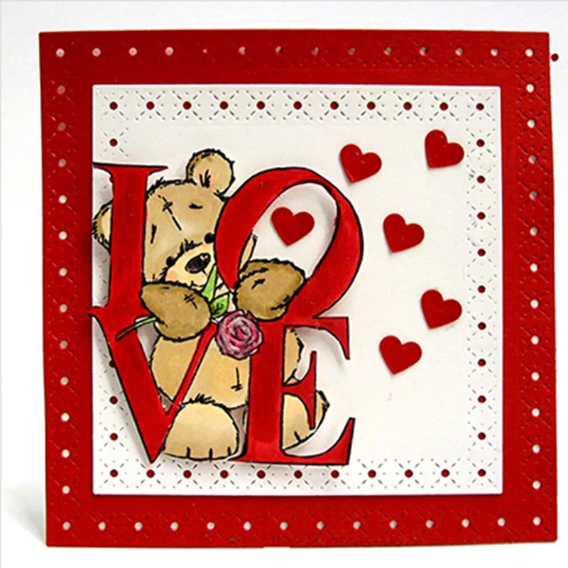 Big Love Bear Transparent Stamps Clear Stamps for DIY Scrapbooking Valentine Paper Cards Making Decorative Crafts Supplies 3*4in
Big Love Bear Transparent Stamps Clear Stamps for DIY Scrapbooking Valentine Paper Cards Making Decorative Crafts Supplies 3*4in