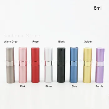Refillable Atomizer 8ml Metal Spray Bottle Bottle Scent Atomizer Perfume Sample Bottle Blue gold silver black bottles
Refillable Atomizer 8ml Metal Spray Bottle Bottle Scent Atomizer Perfume Sample Bottle Blue gold silver black bottles