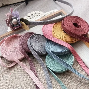 Kewgarden 1/4" 6mm Cotton Wire Weaving Satin Ribbons DIY Bowknot Cotton Ribbon Handmade Tape material Accessories Riband 10meter
Kewgarden 1/4" 6mm Cotton Wire Weaving Satin Ribbons DIY Bowknot Cotton Ribbon Handmade Tape material Accessories Riband 10meter