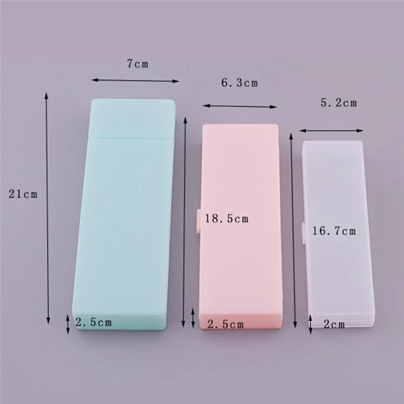 1Pc Clear Pencil Case Cute Creative Transparent Plastic Pen Box Mint Green, Pink, White Kids Office School Supplies
1Pc Clear Pencil Case Cute Creative Transparent Plastic Pen Box Mint Green, Pink, White Kids Office School Supplies