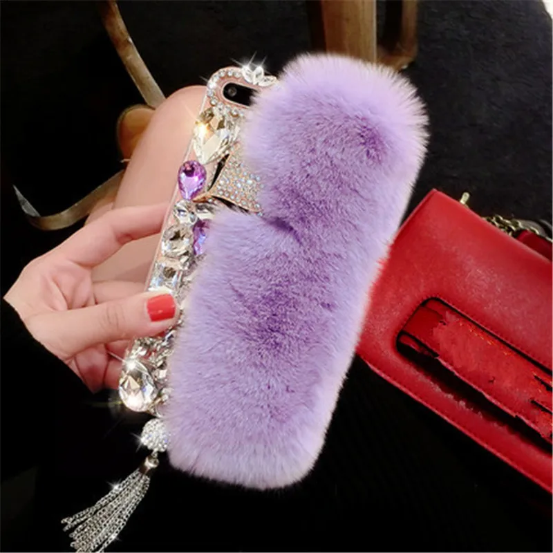 For iPhone X XS MAX XR 5S 5 6 6S Plus 7 8 Plus Luxury Fashion Plush Phone Case Rhinestone Cute Fox Rabbit Fur soft Rubber shell
For iPhone X XS MAX XR 5S 5 6 6S Plus 7 8 Plus Luxury Fashion Plush Phone Case Rhinestone Cute Fox Rabbit Fur soft Rubber shell