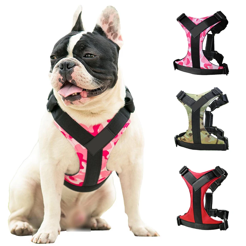 Durable Reflective Nylon Large Pet Dog Harness Adjustable Dog Vest Harness For Small Medium Large Dogs Pitbulls French bulldog
Durable Reflective Nylon Large Pet Dog Harness Adjustable Dog Vest Harness For Small Medium Large Dogs Pitbulls French bulldog