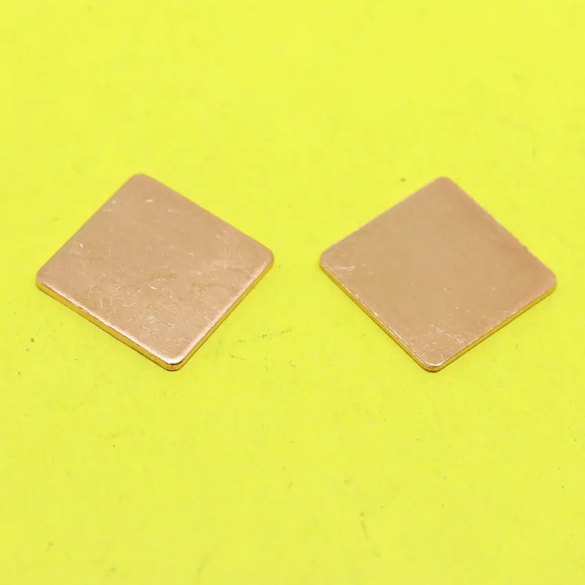 cltgxdd TL-099 15x15x1 mm DIY Copper Heatsink Shim Thermal Pad Heat Sink Sheet For Laptop GPU CPU VGA Chip RAM cooler cooling
cltgxdd TL-099 15x15x1 mm DIY Copper Heatsink Shim Thermal Pad Heat Sink Sheet For Laptop GPU CPU VGA Chip RAM cooler cooling