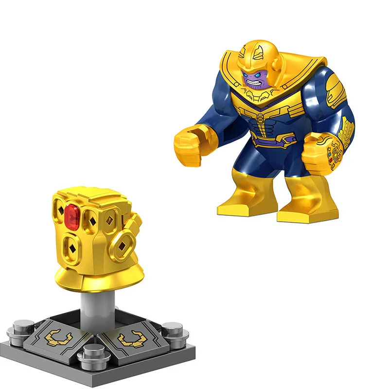 Marvel Super Hero Infinity War Building Blocks Thanos Infinity Gauntlet Building Bricks Thanos Minifigure Kids Birthday Toys
Marvel Super Hero Infinity War Building Blocks Thanos Infinity Gauntlet Building Bricks Thanos Minifigure Kids Birthday Toys