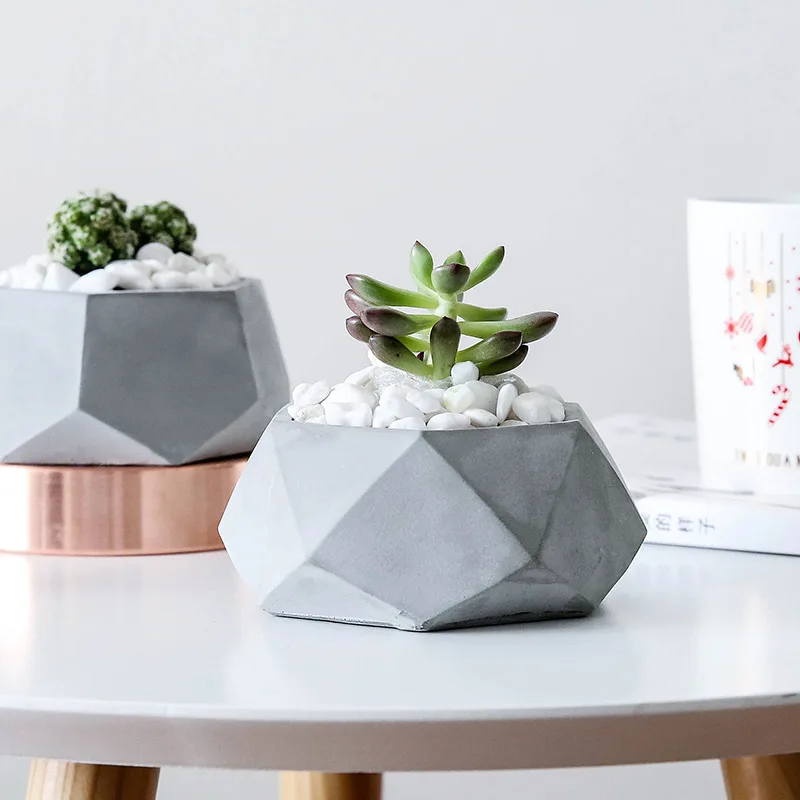 Geometric cement flowerpot silione mold Wax Candle Holder Silicone Mold Concrete Pot mold
Geometric cement flowerpot silione mold Wax Candle Holder Silicone Mold Concrete Pot mold