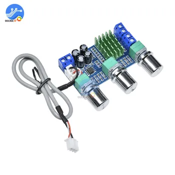 TPA3116D2 Audio Amplifier Board DC12-24V 2x80W High Power Digital Stereo Volume Control Sound Board Car Speaker HIFI Module
TPA3116D2 Audio Amplifier Board DC12-24V 2x80W High Power Digital Stereo Volume Control Sound Board Car Speaker HIFI Module
