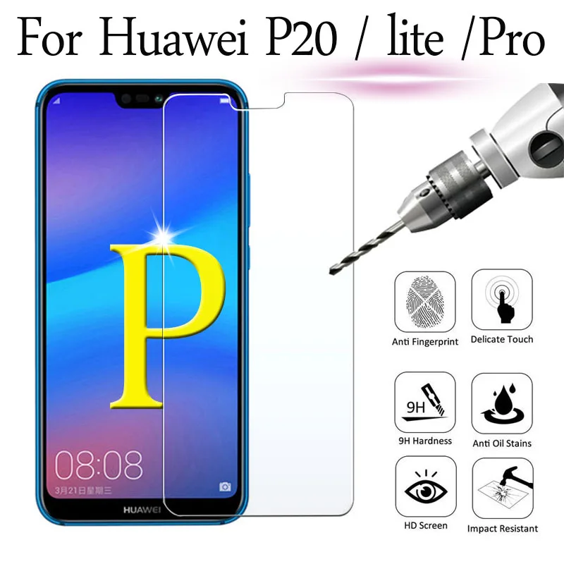 Защитное стекло на для Huawei p20 lite light pro Verre trempe закаленное p 20 p20lite Huavei Huawie экран