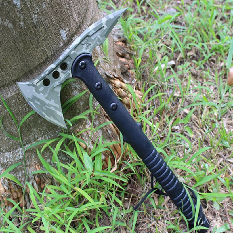 420HC Stainless Steel Outdoor Camouflage Axe Tactical Tomahawk Hunting Camping Survival Machete Axes Hand Tool Fire Hatchet
420HC Stainless Steel Outdoor Camouflage Axe Tactical Tomahawk Hunting Camping Survival Machete Axes Hand Tool Fire Hatchet