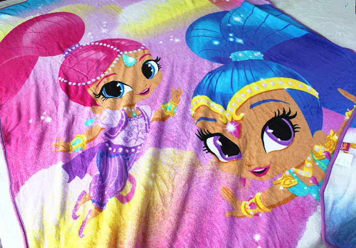 Coral Fleece Fabric Blankets Cartoon Shimmer Shine Blanket Trolls Big Size 229*157cm
Coral Fleece Fabric Blankets Cartoon Shimmer Shine Blanket Trolls Big Size 229*157cm