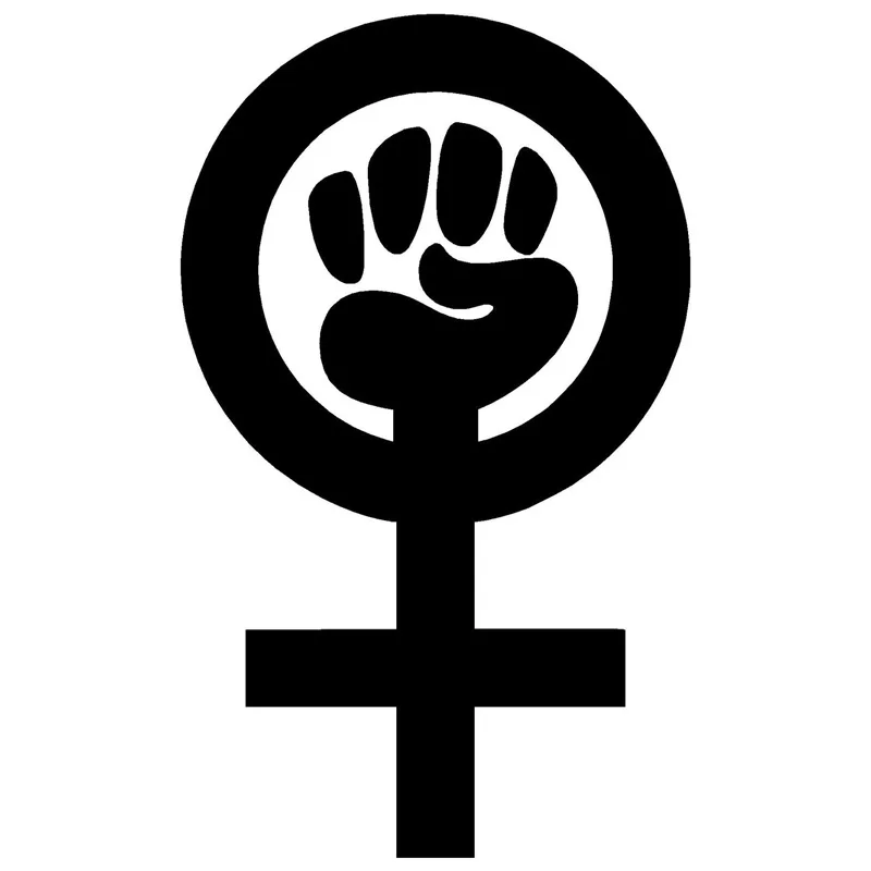 9.5cm*15.7cm Woman Power Feminist Vinyl Car-Styling Stickers Decals Black/Silver S3-4845
9.5cm*15.7cm Woman Power Feminist Vinyl Car-Styling Stickers Decals Black/Silver S3-4845