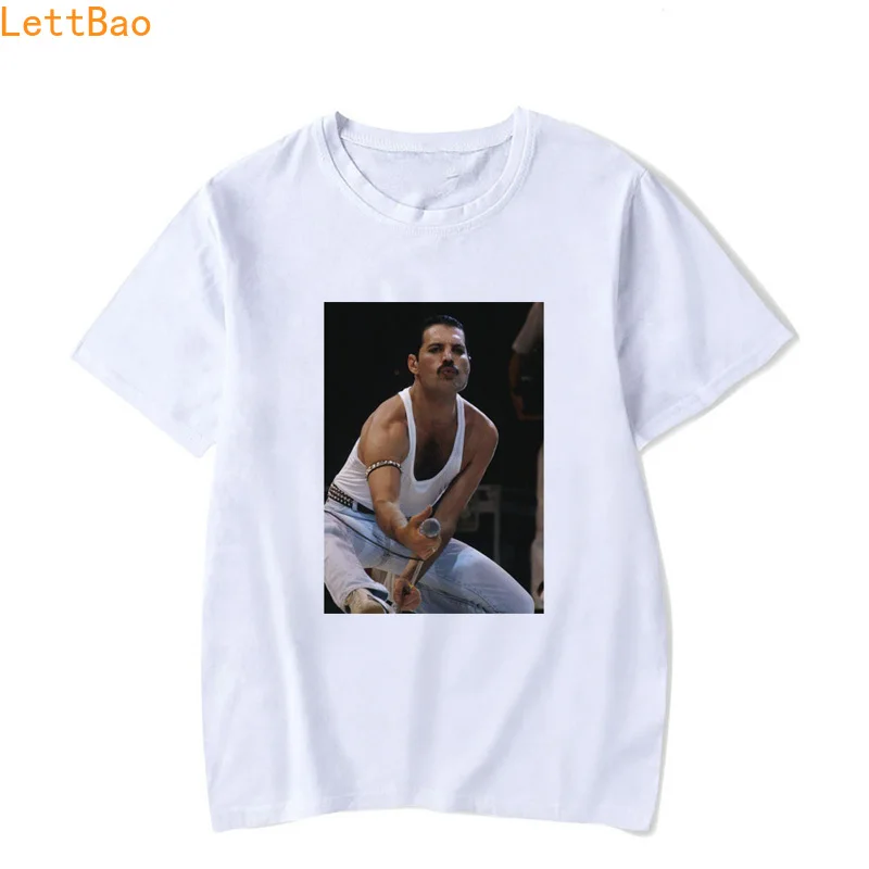 Freddie Mercury T-Shirt Men clothes 2019 Hip Hop Rock Hipster cotton T Shirt homme funny T shirts harajuku 90s aesthetic Top
Freddie Mercury T-Shirt Men clothes 2019 Hip Hop Rock Hipster cotton T Shirt homme funny T shirts harajuku 90s aesthetic Top