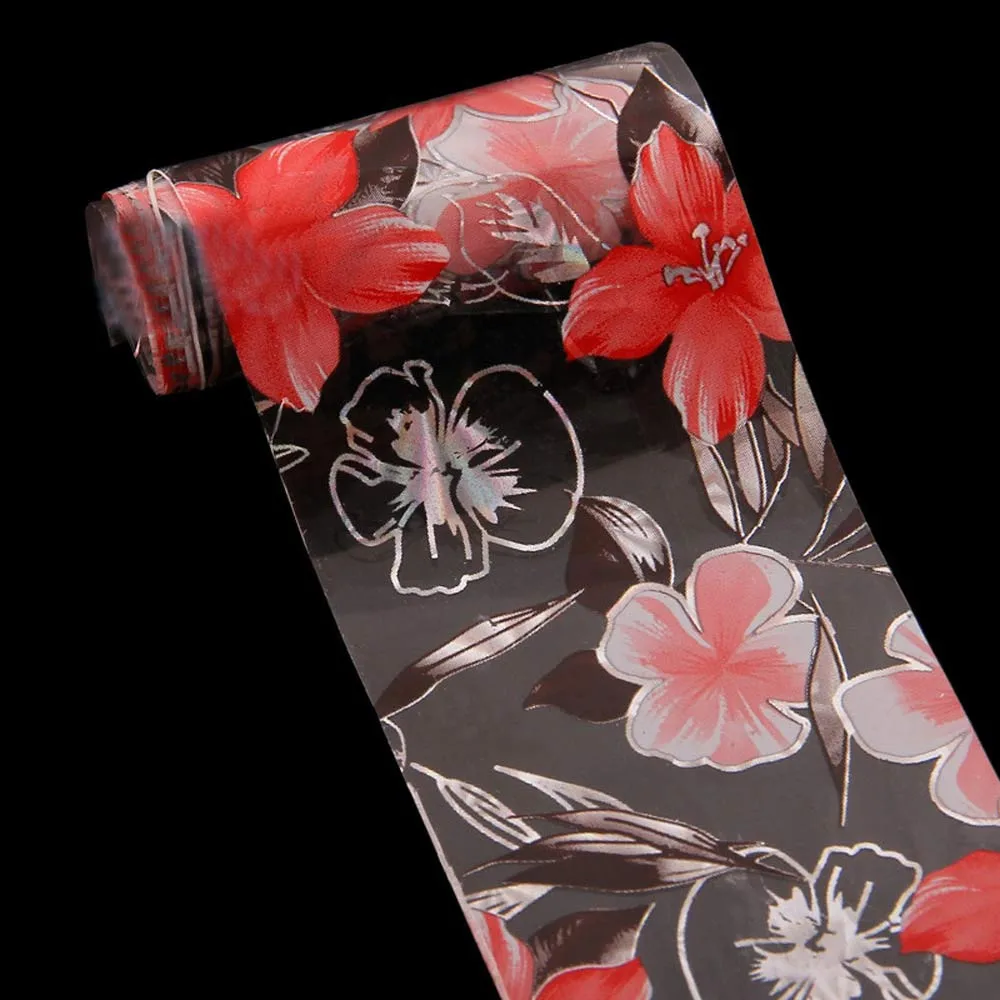 2018 New arrival Nail sticker Transfer Foils Decal Nail art decorations Nails Stickers Beauty Flower Pattern Red Maquiagem
2018 New arrival Nail sticker Transfer Foils Decal Nail art decorations Nails Stickers Beauty Flower Pattern Red Maquiagem