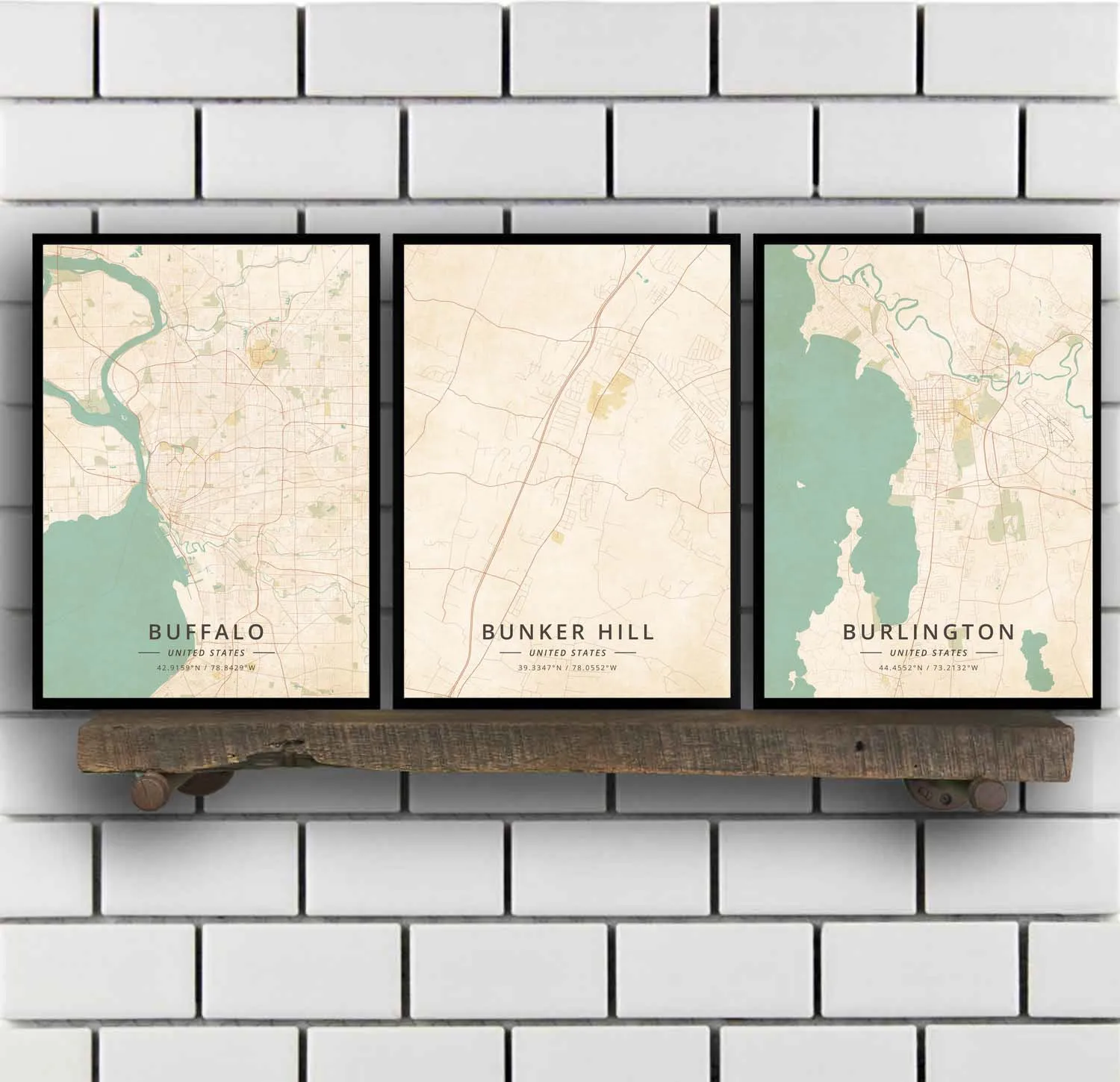 Buffalo Bunker Hill Burlington Casper Charleston Charlotte Cincinnati Cleveland Colorado Springs United States Poster
Buffalo Bunker Hill Burlington Casper Charleston Charlotte Cincinnati Cleveland Colorado Springs United States Poster