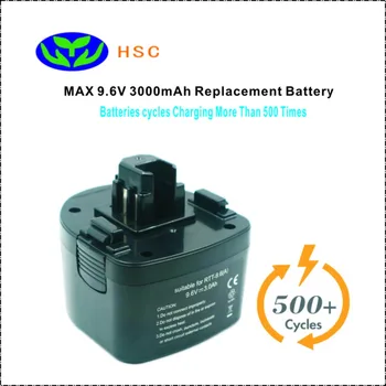 RTT9.6A 3000mAh 9.6V NiMh Battery Replacement MAX Rebar tying tool JP409,JP409GD Original Battery
RTT9.6A 3000mAh 9.6V NiMh Battery Replacement MAX Rebar tying tool JP409,JP409GD Original Battery
