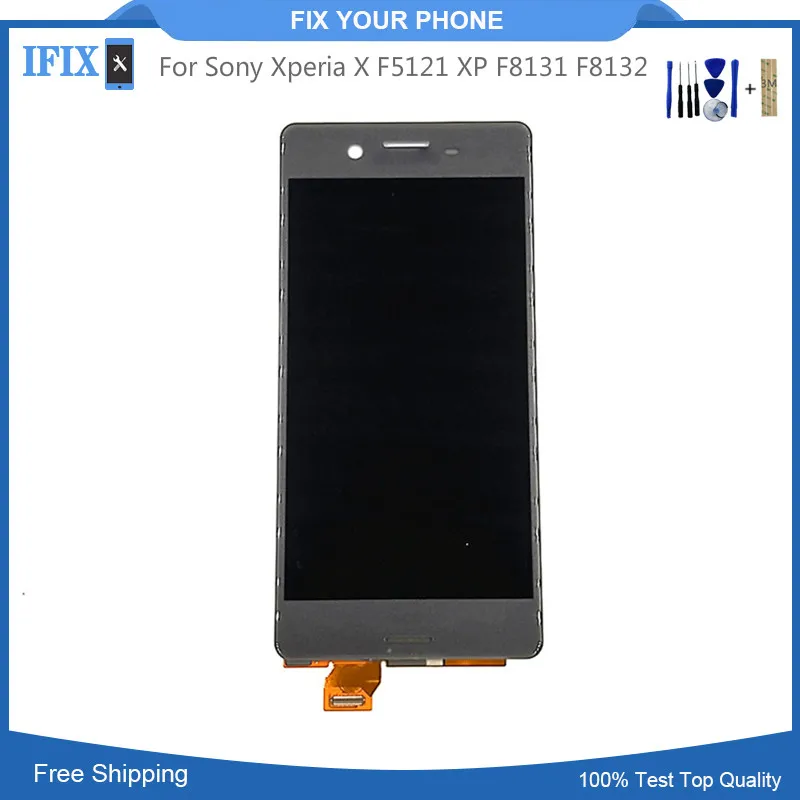 For Sony Xperia X F5121 XP F8131 F8132 LCD Touch Screen Display Assembly Replacement 5.0 Inch High Quality With Tools
For Sony Xperia X F5121 XP F8131 F8132 LCD Touch Screen Display Assembly Replacement 5.0 Inch High Quality With Tools