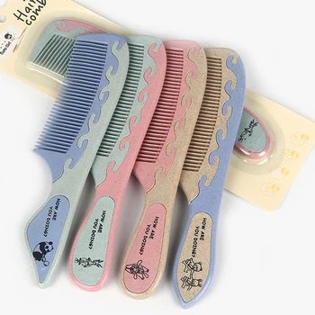 Durable Environmental Wheat straw Comb Hair Care Brush Wide-toothed Hairdressing Comb Hair Care Accessories Hair Styling Tool
Durable Environmental Wheat straw Comb Hair Care Brush Wide-toothed Hairdressing Comb Hair Care Accessories Hair Styling Tool