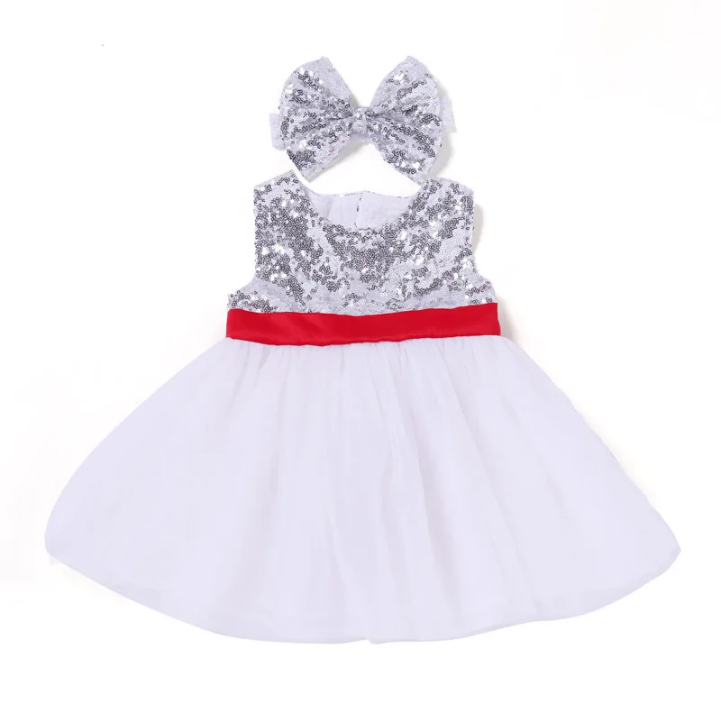 Summer Sequins Baby Girls Dress Party Gown Bridesmaid Tulle Tutu Infant Christening Princess Dresses Bow Dresses Girl Dress 1-5Y
Summer Sequins Baby Girls Dress Party Gown Bridesmaid Tulle Tutu Infant Christening Princess Dresses Bow Dresses Girl Dress 1-5Y