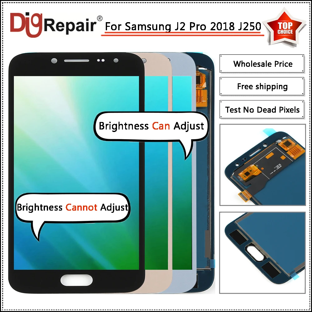 For Samsung Galaxy J2 Pro 2018 J250 SM-J250 J250F LCD Display Digitizer Touch Screen Assembly For Samsung J2 Pro Screen Replace
For Samsung Galaxy J2 Pro 2018 J250 SM-J250 J250F LCD Display Digitizer Touch Screen Assembly For Samsung J2 Pro Screen Replace
