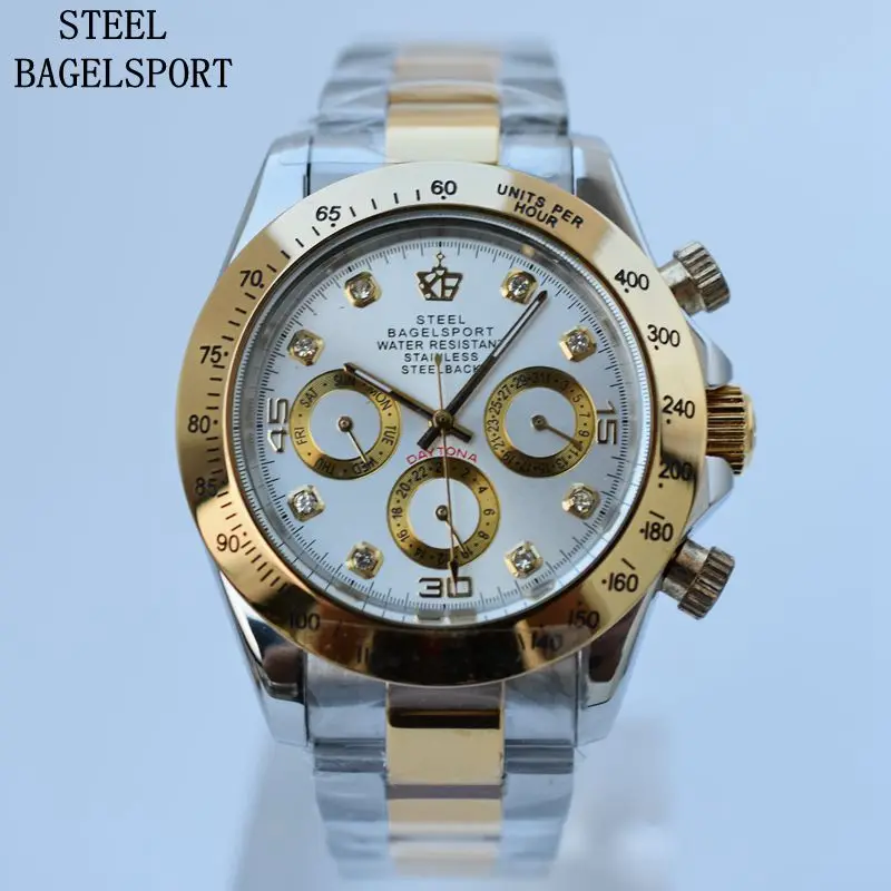 STEELBAGELSPORT Automatic Mechanical Watch Rhinestone Style Wrist watch Watch Classic Men Brand Luxury Male Clocks reloj hombre
STEELBAGELSPORT Automatic Mechanical Watch Rhinestone Style Wrist watch Watch Classic Men Brand Luxury Male Clocks reloj hombre