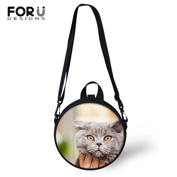 FORUDESIGNS Women Round Shape Messenger Bags Kawaii Cute Animal Print Pattern Kindergarden Baby Shoulder Bag Girls Circular Bags
FORUDESIGNS Women Round Shape Messenger Bags Kawaii Cute Animal Print Pattern Kindergarden Baby Shoulder Bag Girls Circular Bags