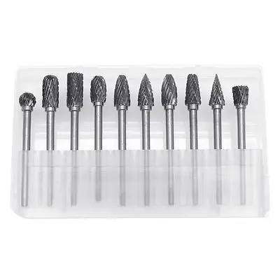 10Pcs 1/8" 6mm Tungsten Carbide Cutter Rotary Burr Set CNC Engraving Bit Tool New
10Pcs 1/8" 6mm Tungsten Carbide Cutter Rotary Burr Set CNC Engraving Bit Tool New