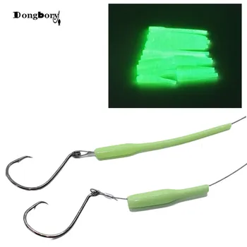 Dongbory 10pcs Fishing Luminous Crimp Protectors Fluorescent Green Glow Deep Drop Rigs Decoy and Lure Bait Rigs Luminous Sleeve
Dongbory 10pcs Fishing Luminous Crimp Protectors Fluorescent Green Glow Deep Drop Rigs Decoy and Lure Bait Rigs Luminous Sleeve