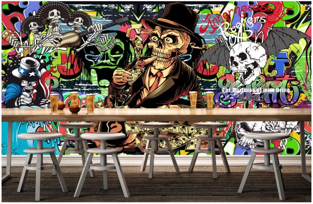 3d wallpaper custom photo Nostalgic old graffiti skeletons background wall room wallpaper for walls 3d wall muals wall paper
3d wallpaper custom photo Nostalgic old graffiti skeletons background wall room wallpaper for walls 3d wall muals wall paper