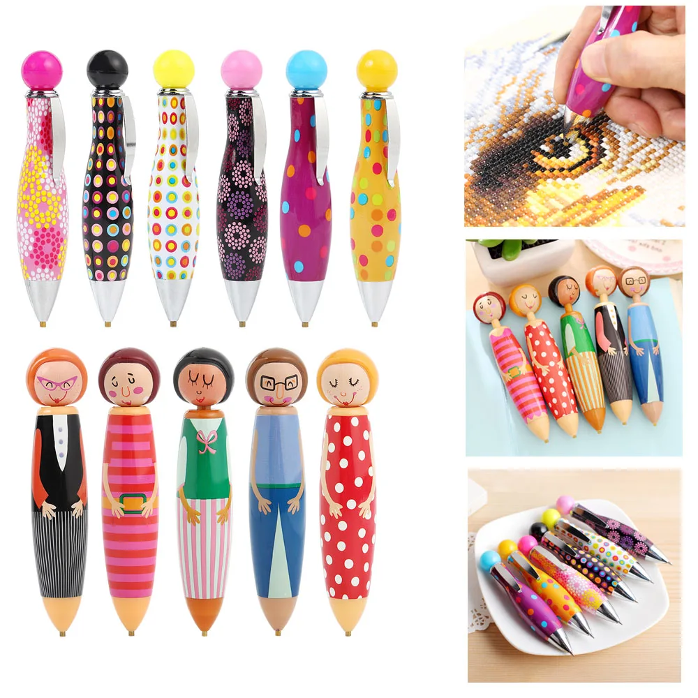 1PC 5D DIY Diamond Painting Tool Cartoon Diamond Painting Drill Pen Rhinestone Embroidery Drilling Pen Tools
1PC 5D DIY Diamond Painting Tool Cartoon Diamond Painting Drill Pen Rhinestone Embroidery Drilling Pen Tools