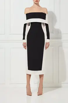 High Quality Celebrity Back Open Fork Bodycon Rayon Bandage Dress Elegant Evening Party Dress
High Quality Celebrity Back Open Fork Bodycon Rayon Bandage Dress Elegant Evening Party Dress