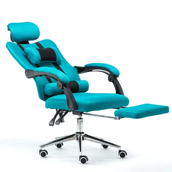 Household Computer Chair Lifted and Rotation Ergonomics Office Chair Mesh Cloth Swivel Chair with Footrest Reclining Comfortable 
Household Computer Chair Lifted and Rotation Ergonomics Office Chair Mesh Cloth Swivel Chair with Footrest Reclining Comfortable