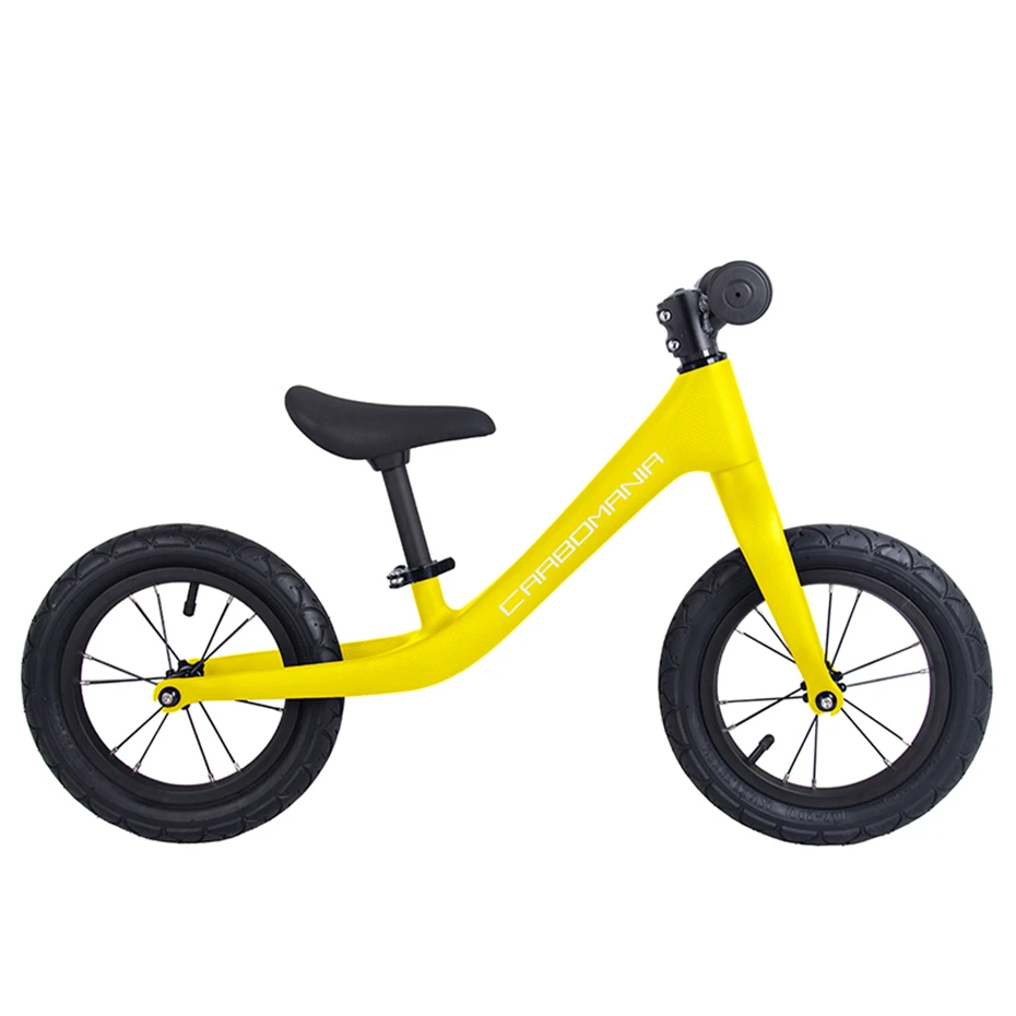 Discount 2019 Carbon Fiber Children complete bike 12inch Kids Balance Bike No Pedal Baby Bicycle Fits children from 18 months to 6 years 33