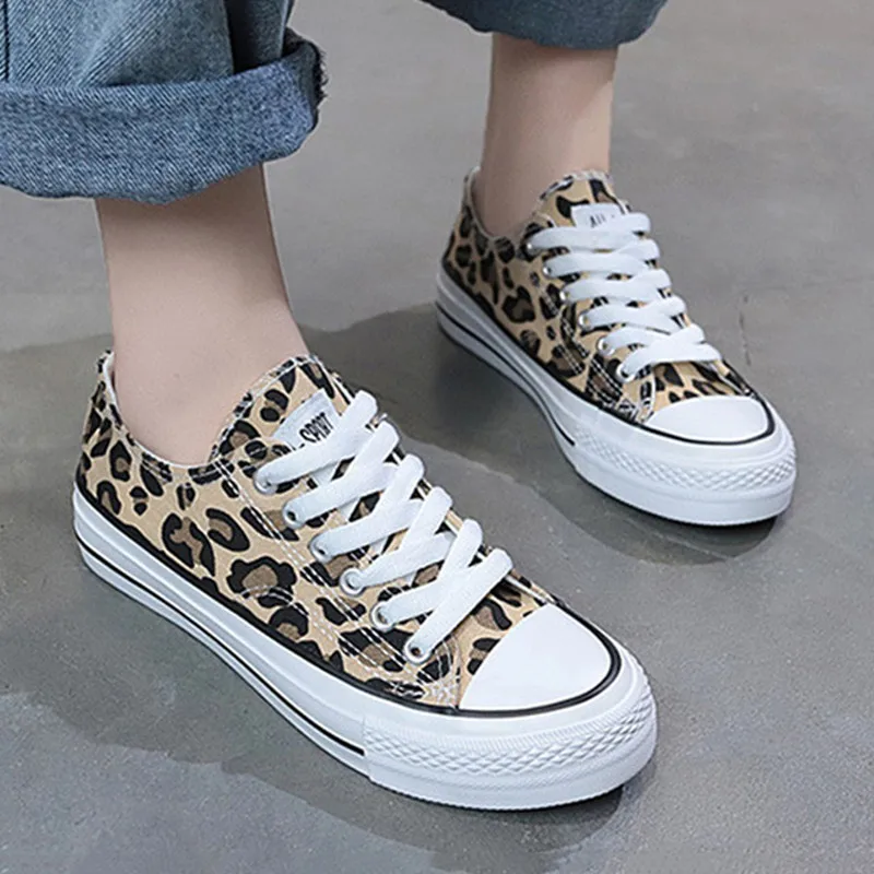Women Canvas Shoes Leopard Women Shoes 2019 Hot Harajuku Casual Sneakers Women Vulcanize Shoes Women Flats Lace-Up Footwear
Women Canvas Shoes Leopard Women Shoes 2019 Hot Harajuku Casual Sneakers Women Vulcanize Shoes Women Flats Lace-Up Footwear