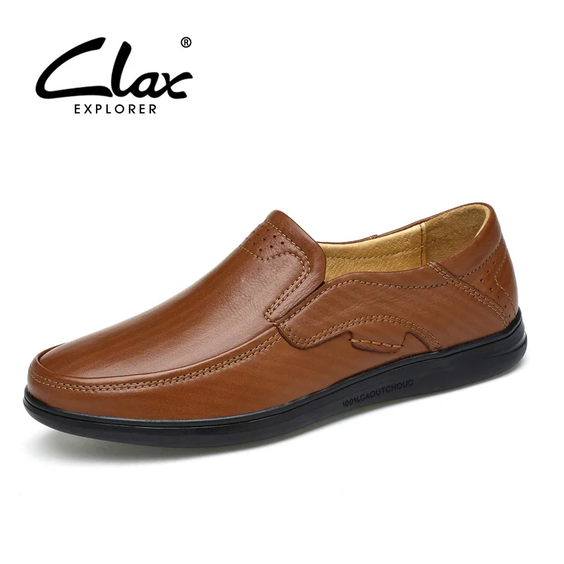CLAX Mens Leather Shoe Slipons Genuine Leather 2019 Summer Man Moccasins Handmade Loafers Male social shoes Big Size
CLAX Mens Leather Shoe Slipons Genuine Leather 2019 Summer Man Moccasins Handmade Loafers Male social shoes Big Size
