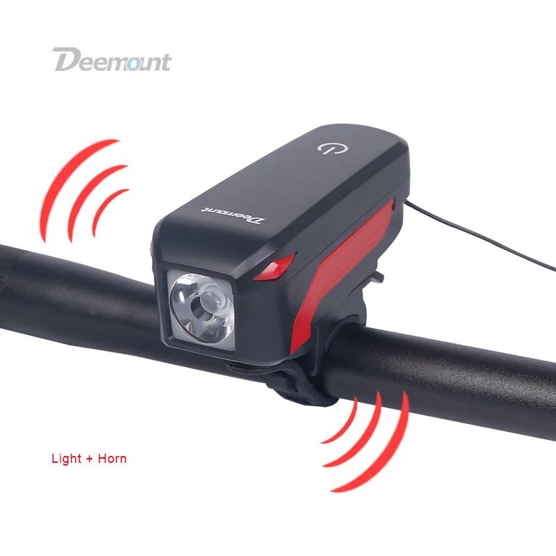 Deemount Bicycle Headlight + Horn USB Charge Bike Front LED Lamp Lantern Electronic Bell Siren Alert Trumpet Audio Visual Warnin
Deemount Bicycle Headlight + Horn USB Charge Bike Front LED Lamp Lantern Electronic Bell Siren Alert Trumpet Audio Visual Warnin