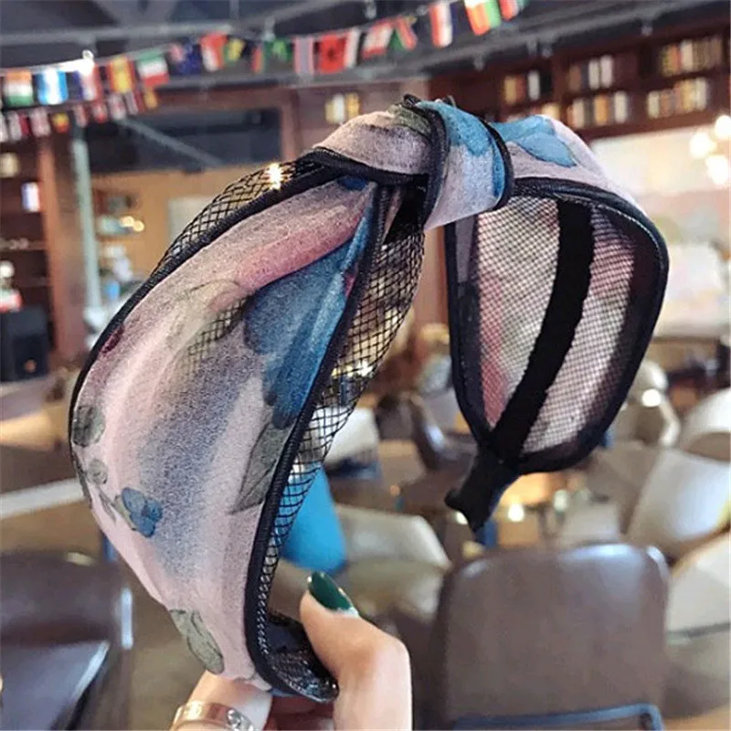 Statement Women Hairbands Floral Lace Mesh Wide Hair Jewelry Accessories Korean Style Cross Knot Big Headbands Femme Head Bijoux
Statement Women Hairbands Floral Lace Mesh Wide Hair Jewelry Accessories Korean Style Cross Knot Big Headbands Femme Head Bijoux