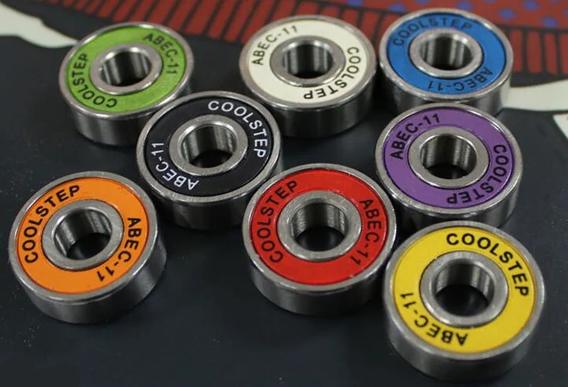 Original CoolStep ABEC-11 Skateboard Bearing ABEC11 Chrome Steel 7-Beads 608 Skate Drift Board Skating Bearings 8 Pcs/Lot
Original CoolStep ABEC-11 Skateboard Bearing ABEC11 Chrome Steel 7-Beads 608 Skate Drift Board Skating Bearings 8 Pcs/Lot