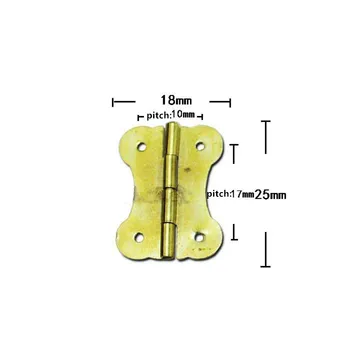 Bulk Round Flower Cabinet Door Hinge,Door Butt Hinges For DIY Box,4 Holes Bag Accessory,Yellow/Gold Color,18*25mm,With Screws
Bulk Round Flower Cabinet Door Hinge,Door Butt Hinges For DIY Box,4 Holes Bag Accessory,Yellow/Gold Color,18*25mm,With Screws