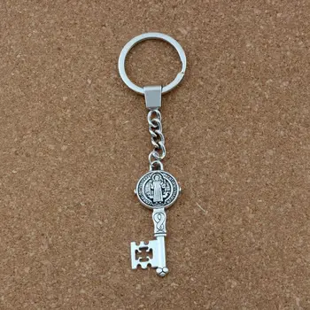 20pcs Keychain Saint Benedict Medal Cross Smqlivb Key Charms Pendant Keychain Travel Protection DIY Jewelry A-173f
20pcs Keychain Saint Benedict Medal Cross Smqlivb Key Charms Pendant Keychain Travel Protection DIY Jewelry A-173f