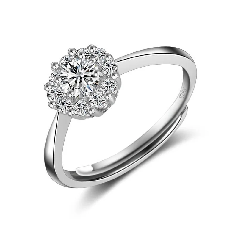 Danki Engagement Ring Women Cubic Zirconia Hearts and Arrows Cut Brilliant Genuine 925 Sterling Silver Solitaire Ring Proposal
Danki Engagement Ring Women Cubic Zirconia Hearts and Arrows Cut Brilliant Genuine 925 Sterling Silver Solitaire Ring Proposal
