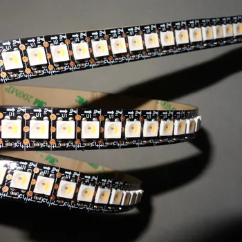 SK6812-RGBW(warm white) led addressable strip;144leds/m with 144pixels/m;non-waterproof;2m long;DC5V input;BLACK PCB
SK6812-RGBW(warm white) led addressable strip;144leds/m with 144pixels/m;non-waterproof;2m long;DC5V input;BLACK PCB