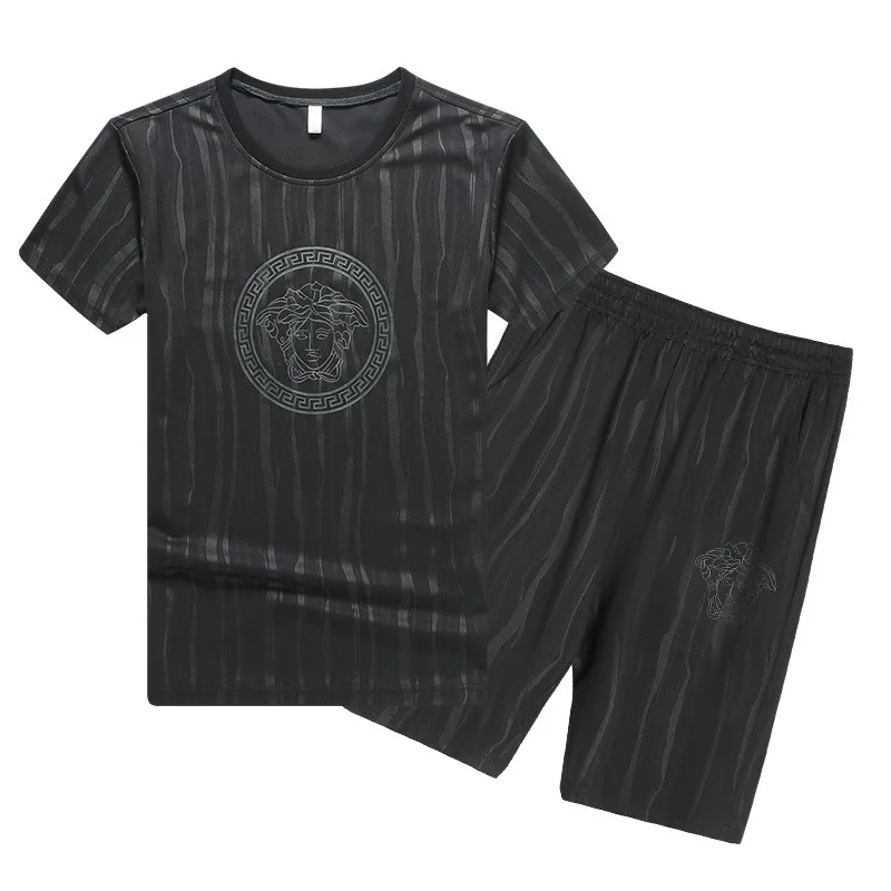 Men Sets Sportswear Suits Korean Style Tracksuit New Summer 2 Pieces Sets T-shirt +Shorts Young Men Casual Suit Asian Size M-4XL
Men Sets Sportswear Suits Korean Style Tracksuit New Summer 2 Pieces Sets T-shirt +Shorts Young Men Casual Suit Asian Size M-4XL